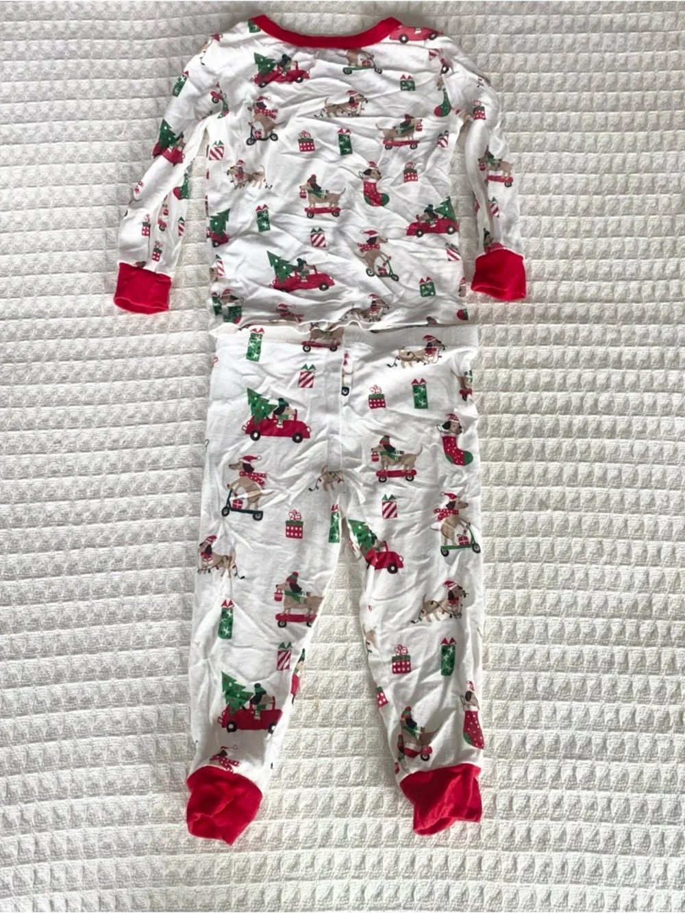 Little Me white pajamas